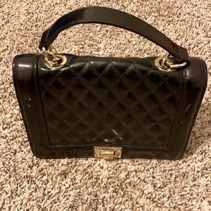 Crossbody black bag